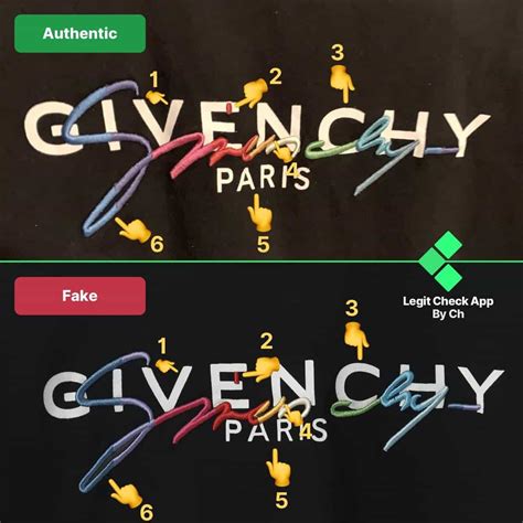 how to check givenchy clothes.